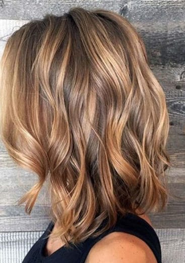 Balayage Caramel Un Coup Déclat Et Des Reflets Pour Les Cheveux Foncés