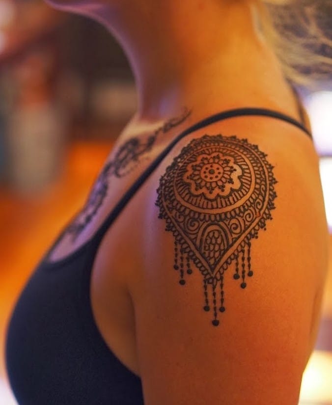 Effet mandala%20tatouage