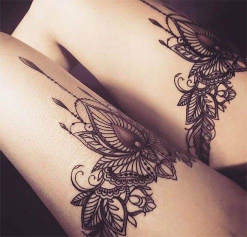 Tatouage Cuisse Femme Les 50 Plus Beaux Tatouages