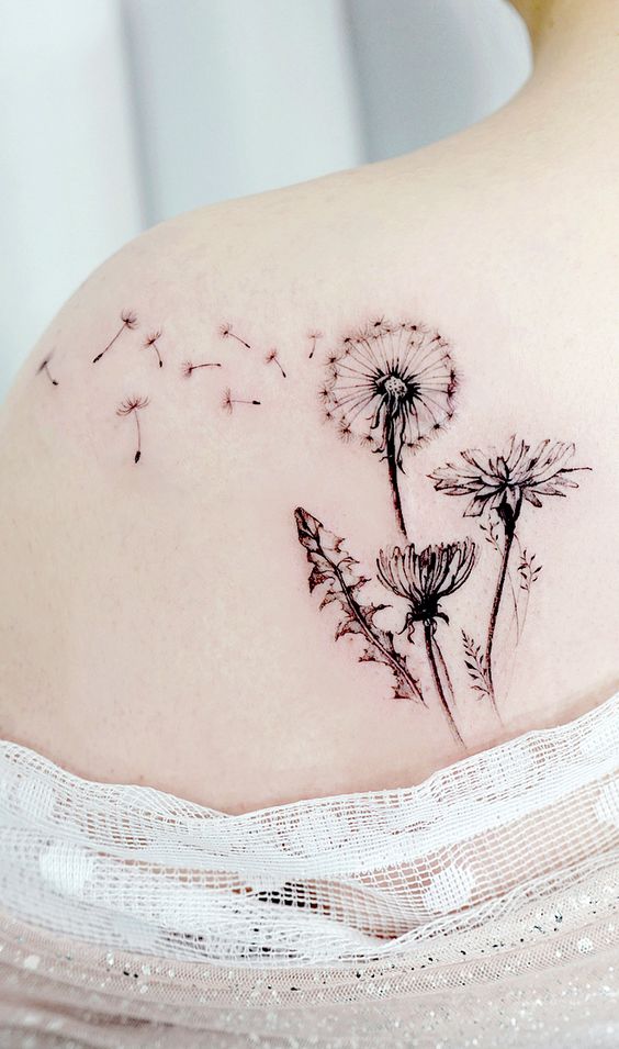 tatouages Fleurs