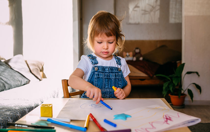 Livre D'aquarelle Réutilisable Pour Enfants - Avec Pinceau Et Palette - 20 Feuilles Motifs Variés - Dès 3 Ans