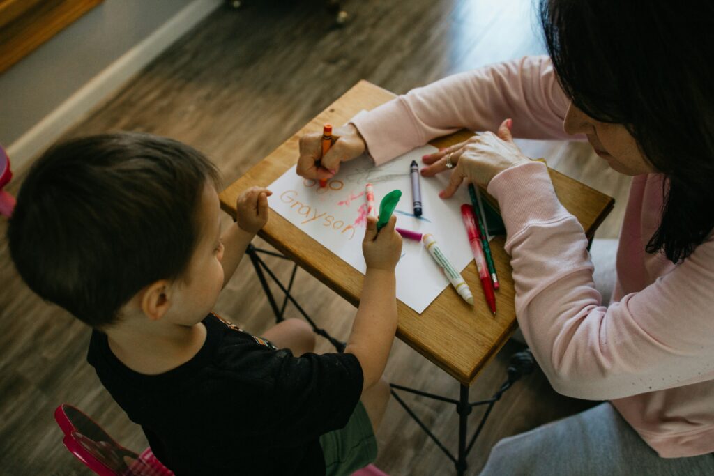 Garde d'enfants à domicile